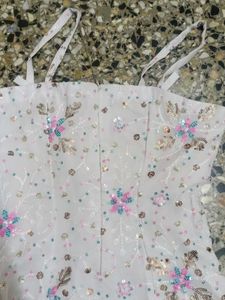 White Embroidered Kurta Set