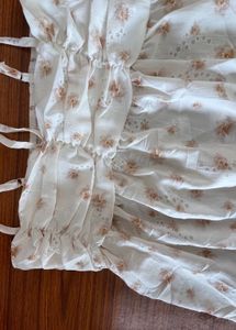 Floral Ruffle Cami Top