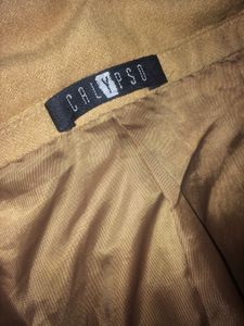 TAN WOoLEN COAT