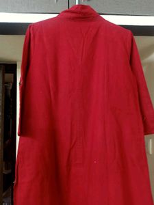 ANOUK Red Kurti Set