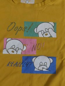 Cute Graphic Print Tee