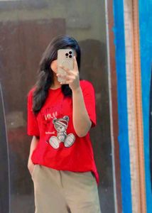 Oversized Red Tshirt..