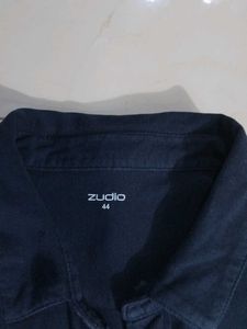 Zudio Navy Blue Shirt