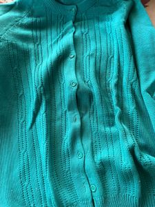 Teal Knit Sweater