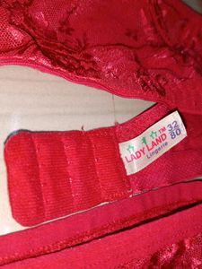 👙Red ❤ Bra With Pantie Set👙