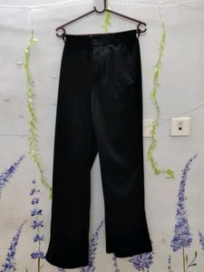Black Wide Leg Trousers