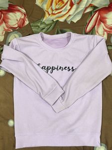 Lilac Happiness Sweatshirt