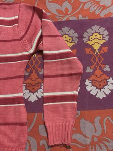 Pink Striped Montrex Vest