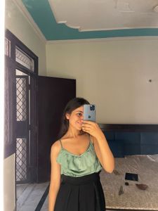 Sage Green Ruffle Cami