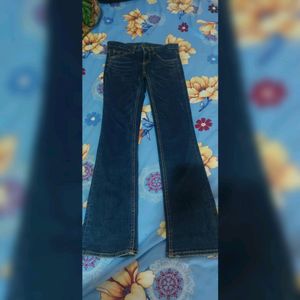 Jeans Boot Cut Jeans Low Waist Size 27 -28