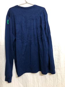 Blue Long Sleeve T Shirt