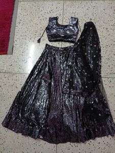 Wedding season Sale On Full Sequin Lehenga