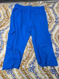 Men Blue Joggers