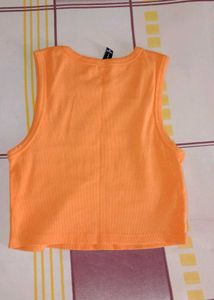 Orange Crop Tank Top🧡