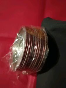 Metal Bangles With 2 Colours