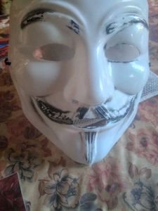 White hacker Mask