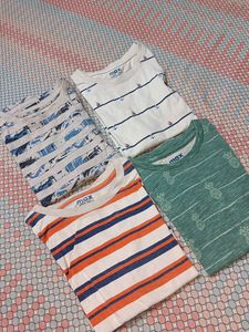Set Of 4 Tshirt 👕 For Boys