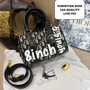 DIOR OBLIQUE IN SPEEDY DENIM WITHOUT BOX