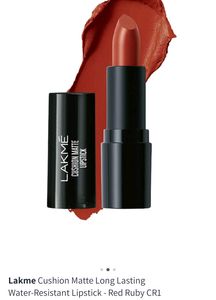 1 Pc Lakme Cushion Matt Lipstick Totally New(Origi