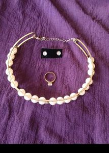 Unique Collection Pearl  Jewellery Sets