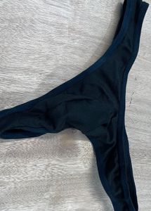 Black Briefs thong