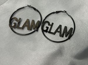 Glam Hoop Earrings