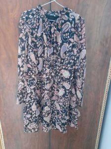 STREET 9 Multicoloured Printed Fit and Flare