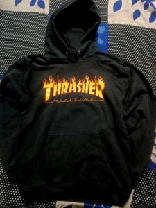 Y2K blazing Thrasher Hoodie