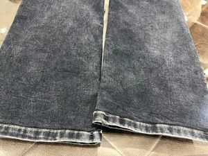 Wide Leg Denim Jeans