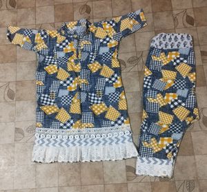 Quirky Patchwork Pajama Set