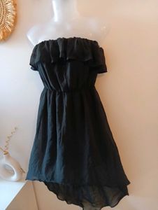 Forever 21 High low Strapless Dress