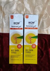 WOW Skin Science Sunscreen SPF 55