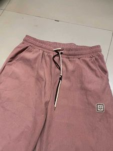 Pink Wide Leg Lounge Pants