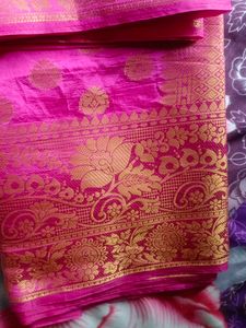 New Chanderi Silk Saree