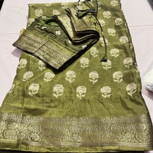 cotton silk saree