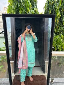 Elegant Embroidered Kurta Set