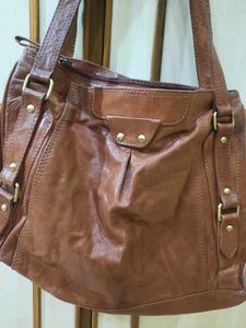 Leather Shoulder Bag