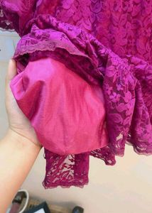 Pink Party Top