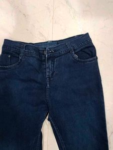 Dark Blue Denim Jeans
