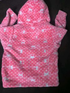 FREE!!! Blue Hoodie With Kids Winter Wear