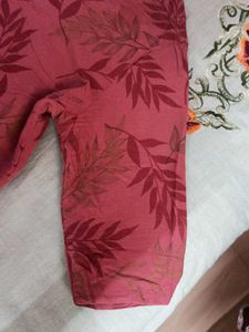Leaf Print Kurta