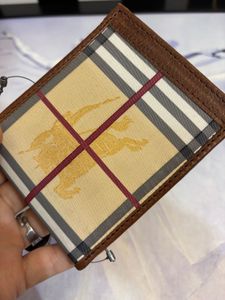 Burberry Check Bi-fold Wallet