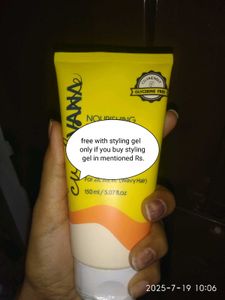 Curlvana  Styling Gel + curlvan conditioner free