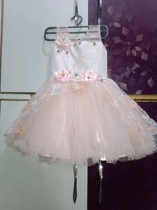 (1-2.5Yr )Princess Peach Colour Frock