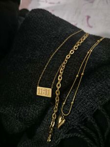 Antitarnish,  18k Gold Neckpieces