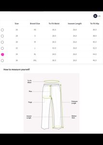 Women White Twill Parallel Trouser