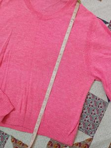 Pink Knit Sweater