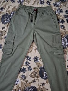 Olive Green Cargo Pants