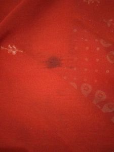 Red Embroidered Kurta with Dupatta