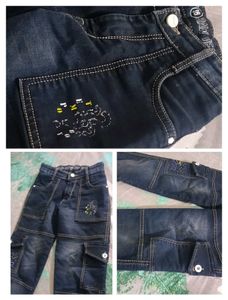Boys embellished denim jeans